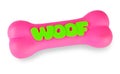 Pink Plastic Dog Chew Toy