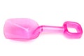 Pink plastic toy beach shovel Royalty Free Stock Photo