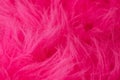 Pink plush fabric horizontal