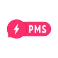 pink pms bubble like premenstrual syndrome