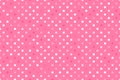 Pink polka dot. Wide Seamless pattern Vector background. Kids surface design