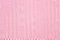 Pink polka dots pattern background, top view