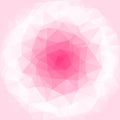 Pink poly abstract background