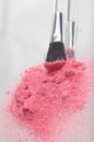 Pink Powder Vertical Royalty Free Stock Photo