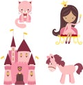 Pink princess set