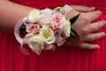 Pink Prom Corsage