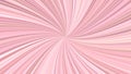 Pink psychedelic abstract swirl background from curved rays