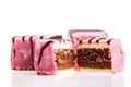 Pink punch cake Royalty Free Stock Photo