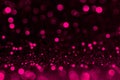 Pink , purple bokeh,circle abstract light background,Pink shining lights, sparkling glittering Valentines day,women day or event l Royalty Free Stock Photo