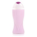 Pink purple bottle shower gel Royalty Free Stock Photo