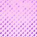 Pink Purple Bunny Background Faux Foil Bunnies Pattern