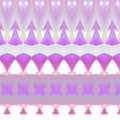 Pink and purple diamond Chevron design