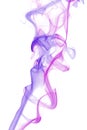 Pink and purple smoke abstract Royalty Free Stock Photo