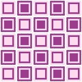 Pink and purple squares seamless pattern vector