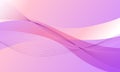 pink purple violet color curves waves soft gradient graphic abstract background Royalty Free Stock Photo