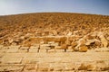 Pink Pyramid - the northern pyramid of Pharaoh Snofru in Dakhshur, XXVI century BC Royalty Free Stock Photo