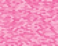 Pink random background from bricks, mosaic, tiles.