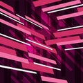 Pink Rectangles Background Means Rectangulaar Shapes Decoration Royalty Free Stock Photo