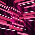 Pink Rectangles Background Means Rectangulaar Shapes Decoration