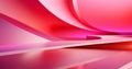 pink and red abstract background with curved curve