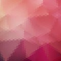 Pink red hexagons. polygonal style. abstract vector background. eps 10 Royalty Free Stock Photo