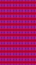 Pink red isometric design textile