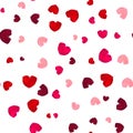 Pink and red rose petals. Royalty Free Stock Photo