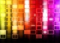 Pink Red and Yellow 3D Cube Background Illustrator Royalty Free Stock Photo