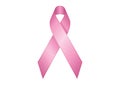 Pink ribbon Royalty Free Stock Photo