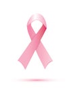 Pink ribbon Royalty Free Stock Photo