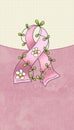 Pink Ribbon Background