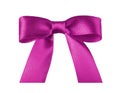 Pink ribbon bow