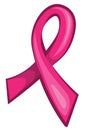 Pink Ribbon Royalty Free Stock Photo