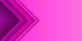 Pink Right Triangle Dark Gradient Paper Cut Background