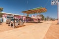 Pink Roadhouse, Ikartuka Terrace, Oodnadatta, South Australia, Australia