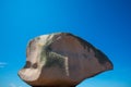 Pink Rock in Tregastel in pink granite coast. Royalty Free Stock Photo