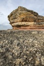 Pink rocks, Kandira, Kocaeli, Turkey Royalty Free Stock Photo