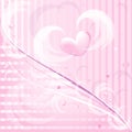 Pink romantic background