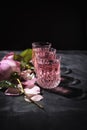 Pink Rose Juice Arabic Summer Drink Royalty Free Stock Photo