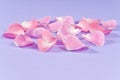 Pink Rose Pedals Royalty Free Stock Photo