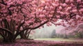 pink rosewood tree Royalty Free Stock Photo
