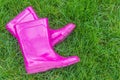 Pink rubber boots/gardening/boots