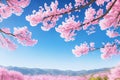 Pink Sakura Dreamscape.AI Generated