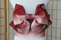 Pink Sakura Obi Belt Bow