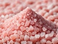 pink salt texture background, close up Royalty Free Stock Photo