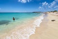 Pink Sand Beach of Elafonissi Royalty Free Stock Photo