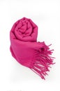 Pink scarf