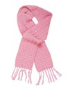 Pink scarf