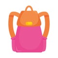 pink school bag