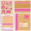 Scrapbook kit Royalty Free Stock Photo